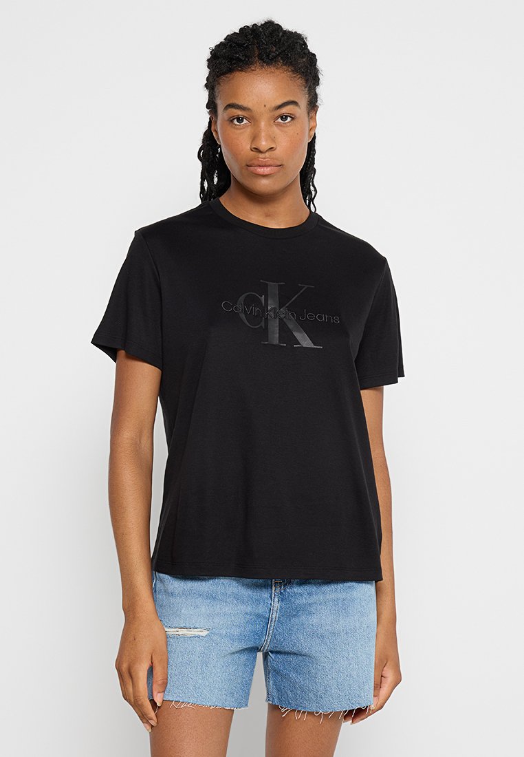 Calvin Klein Jeans T-Shirt print schwarz