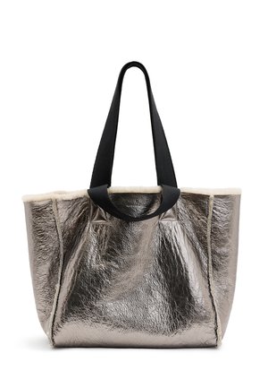 IZZY SHEARLING - Tote bag - light toffee taupe