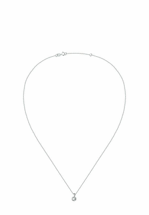 Halskette - witgouden kleur