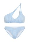 LSCN BY LASCANA BUSTIER SET - Bikini - blue