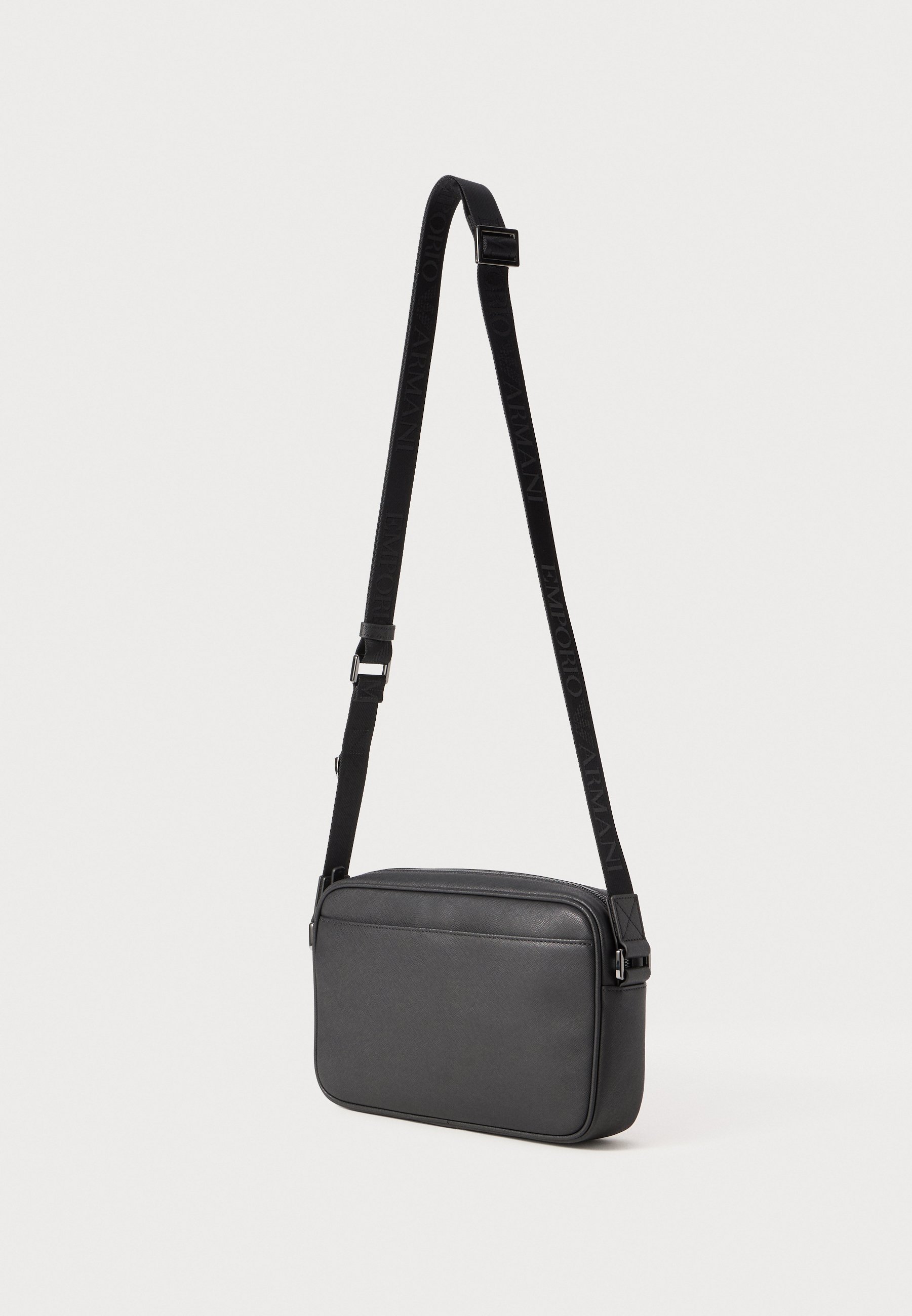 Emporio Armani CROSSBODY - Cross body bag - black beauty/black