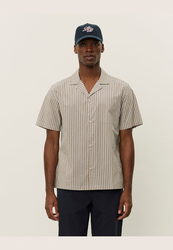 LUKAS STRIPE - Shirt - plantation