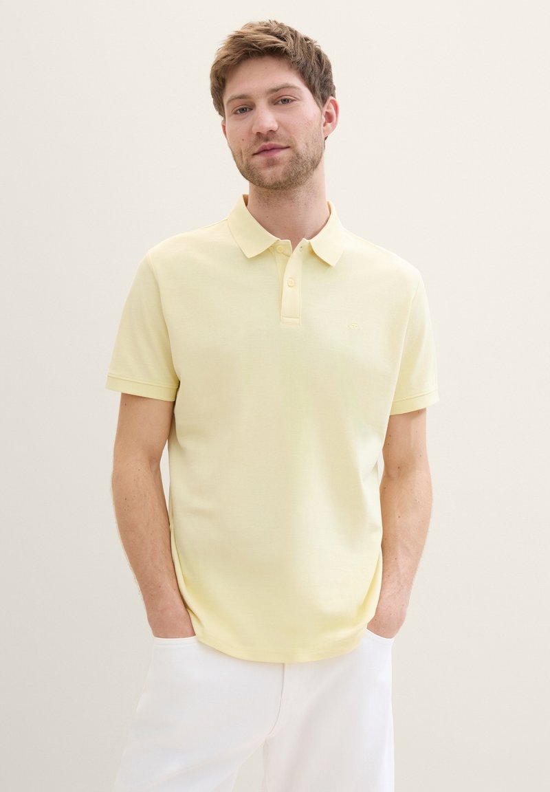 TOM TAILOR BASIC  - Poloshirt - light yellow