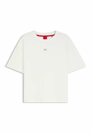 HUGO, HUGO SIGNATURE_TSHIRT - Pyjamapaita - natural ten
