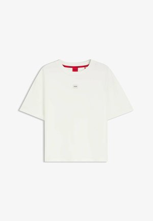 HUGO, HUGO SIGNATURE_TSHIRT - Pyjamapaita - natural ten