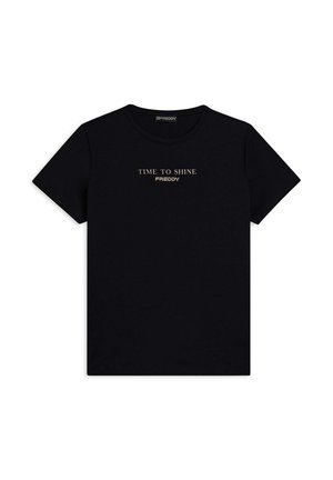 T-shirt con stampa - black