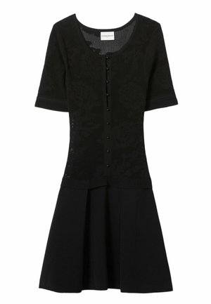 Vestido de punto - noir