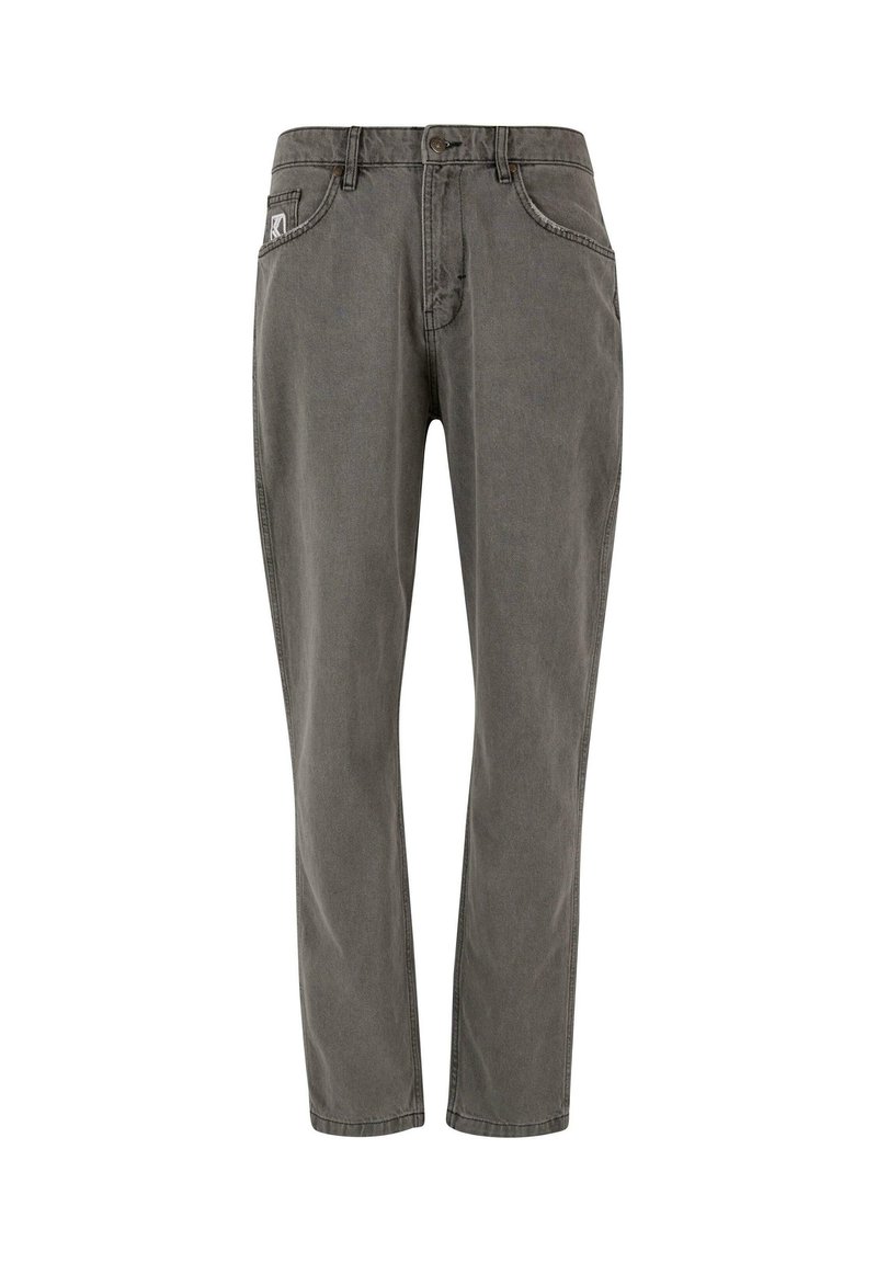 Karl Kani Jeans Tapered Fit lichtgrijs