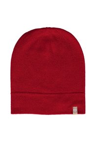 BEANIE - Megzta kepurė - red