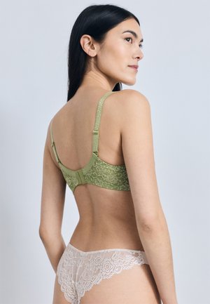 AMOURETTE - Póló melltartó - olive/gold-coloured