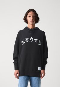 Edwin HIGH LIFE LOW LEVELS HOODIE UNISEX - Felpa - black