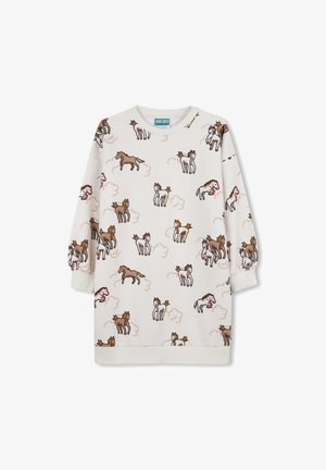 KENZO kids, ROBE EN MOLLETON - Vestido informal - pale trench