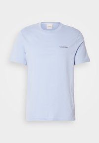LINEAR BOX LOGO - T-shirts print - zen blue