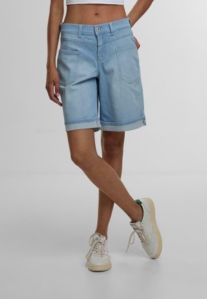 Angels WIDE LEG SHORT MODERN AUTHENTIC LIGHT  - Denim shorts - bleached blue used