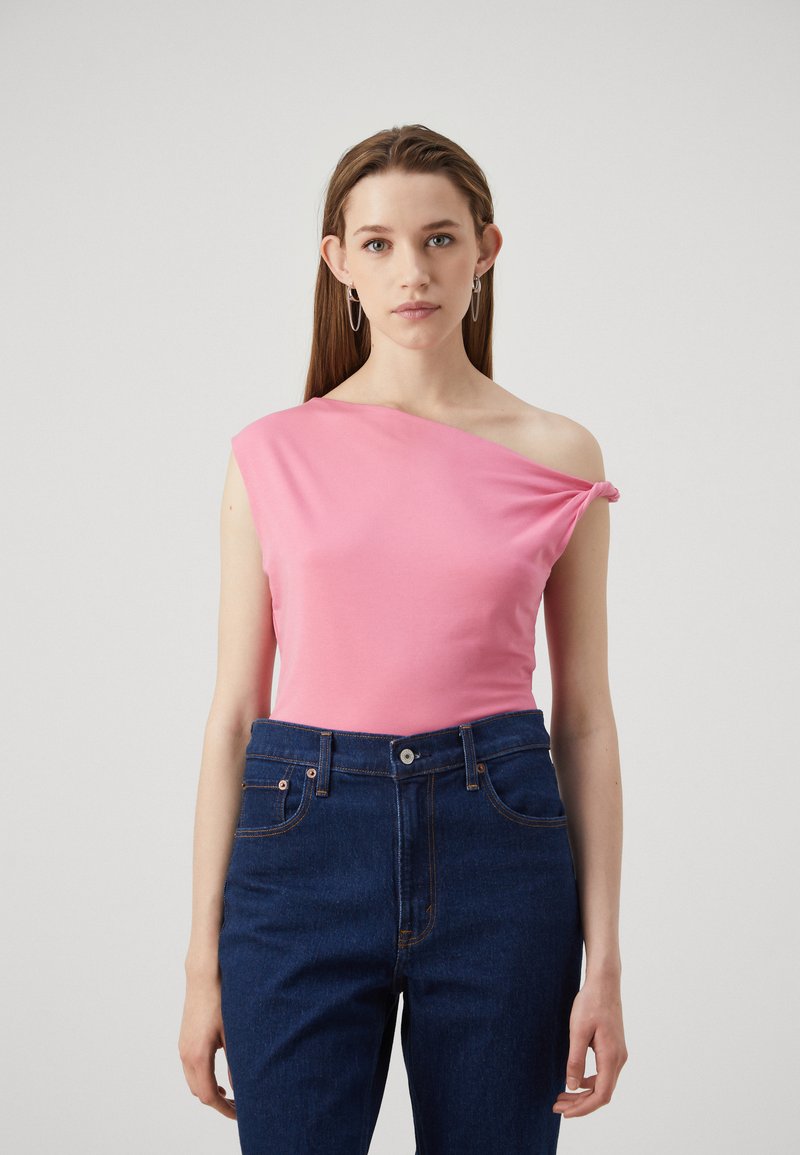 Abercrombie & Fitch TINY TWIST - Top - ibis rose