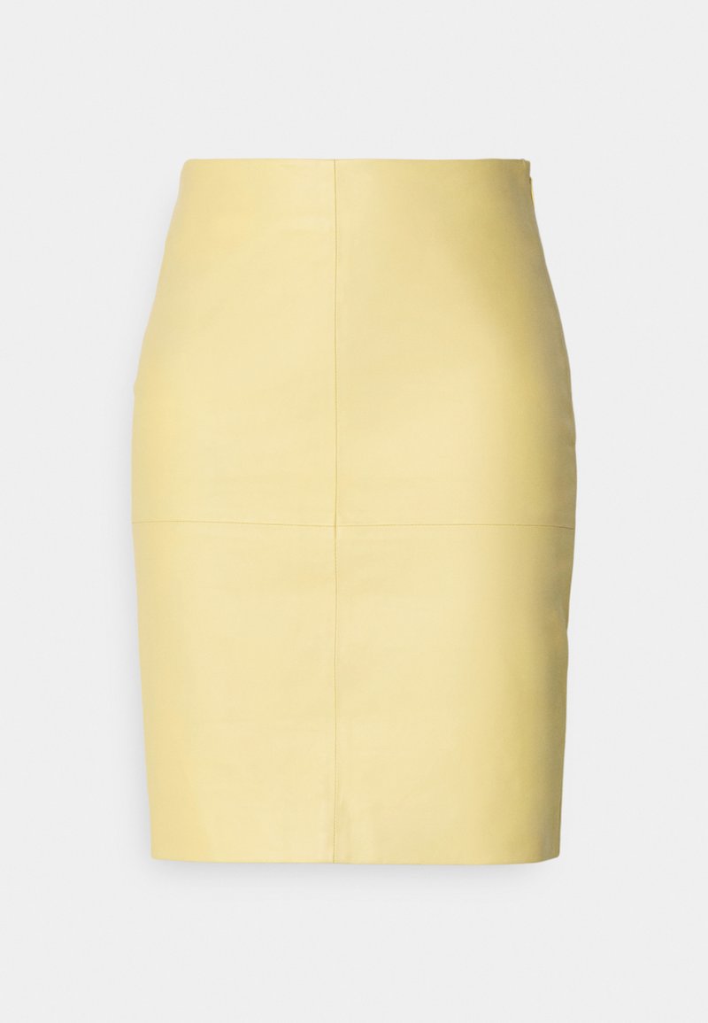 2nd Day Leren rok geel 2nd Day Leren rok geel