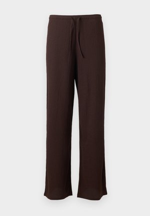 JDY, JDYDEBBIE NEW LOOSE - Pantalon classique - coffee bean