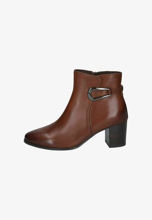Caprice, STIEFELETTE - Boots à talons - cognac nappa