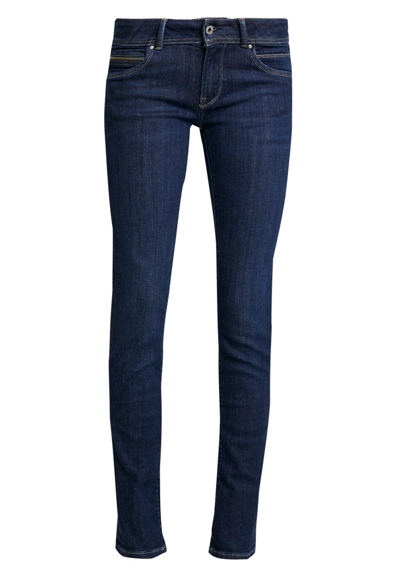 Pepe Jeans Slim fit jeans donkerblauw denim