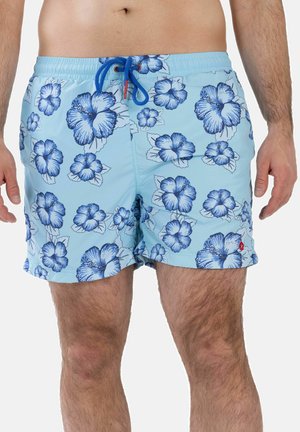 Frozen Cape, BOARDSHORTS FALCAO INKLUSIVE WASSERFESTE TASCHE - Badeshorts - hellblau