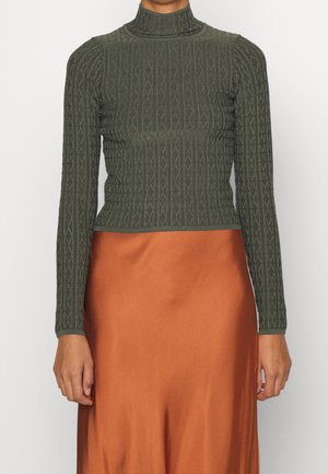 Pullover - dark green