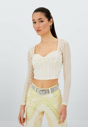 SPITZEN - Blouse - white