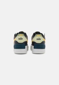 Nike Sportswear AIR FORCE 1 SHADOW - Sapatilhas - offnoir/saturn gold/atomic green/summit white/olive auraoil/green