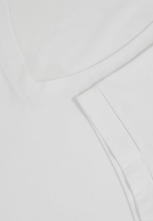 Reiss LUNA BRUSHED V-NECK - Paprasti marškinėliai - white