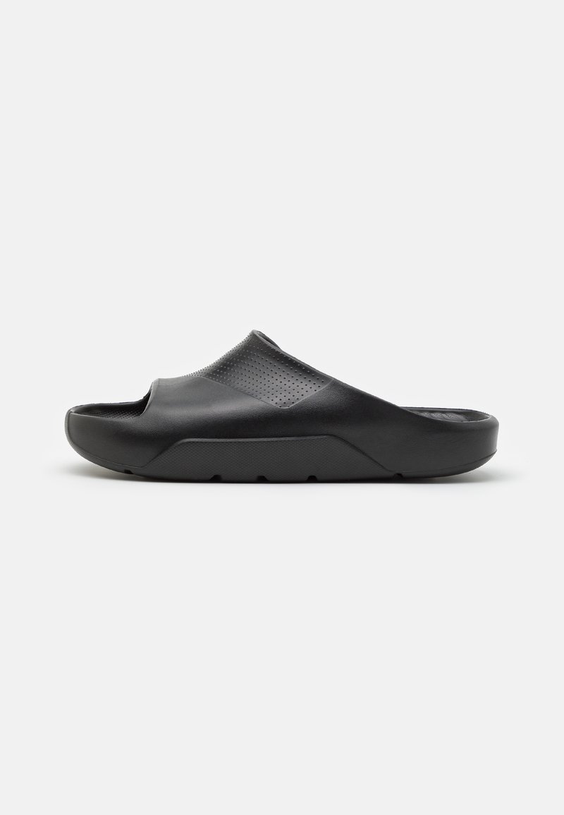 Jordan - JORDAN POST SLIDE - Badslippers - black, Vergroten
