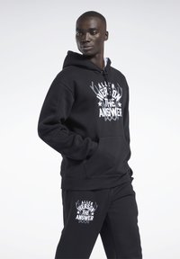 Reebok Classic IVERSON HOODIE - Luvtröja - black