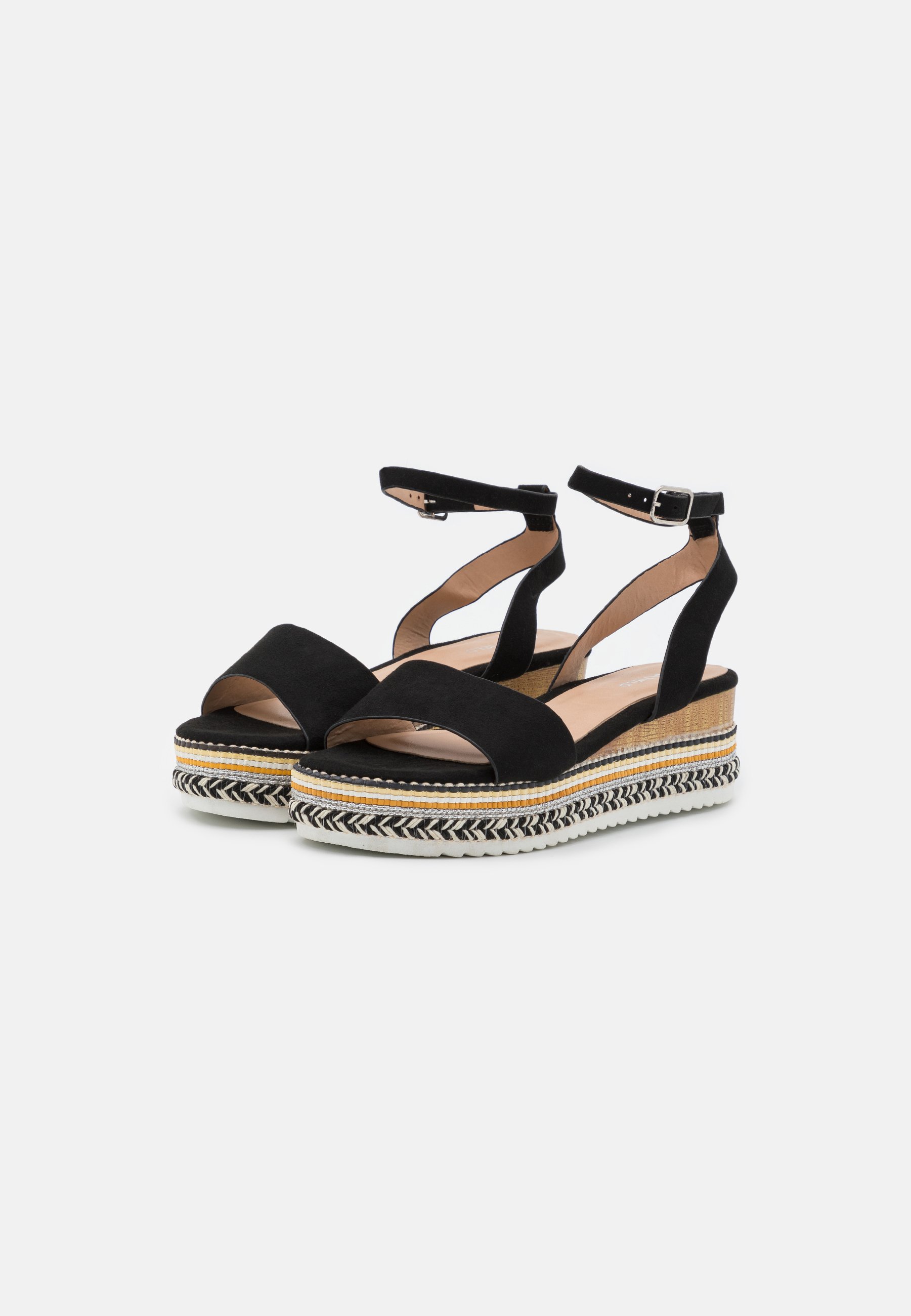 Anna Field Sandalen met plateauzool - black/zwart - Zalando.nl