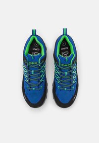 CMP RIGEL LOW TREKKING SHOES WP - Sapatos de caminhada - electric/verde fluo