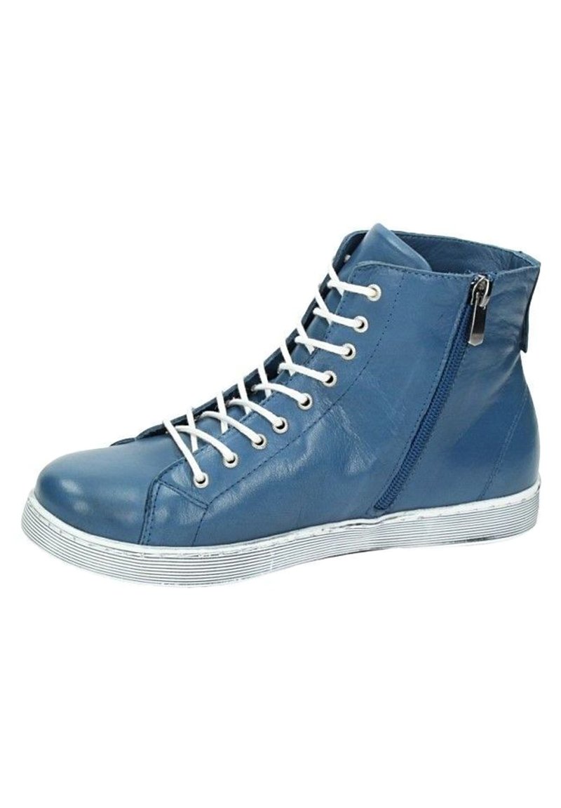 Andrea Conti Bottines à lacets - blue