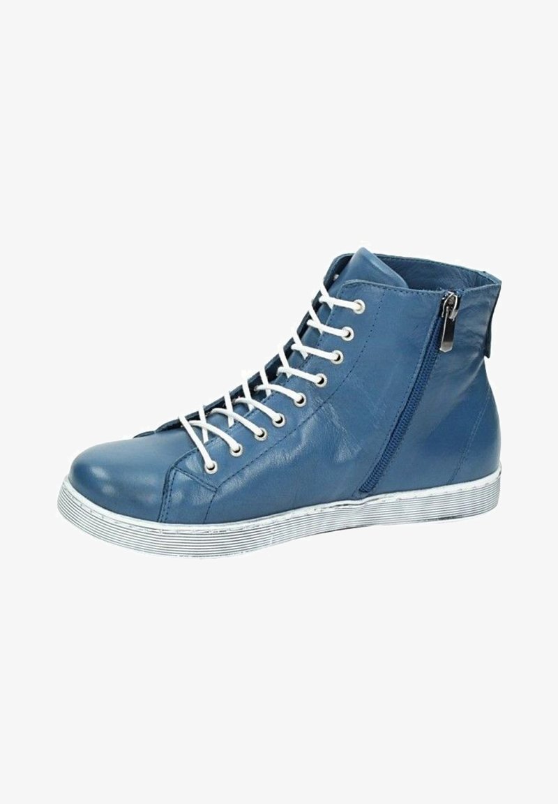 Andrea Conti Bottines à lacets - blue