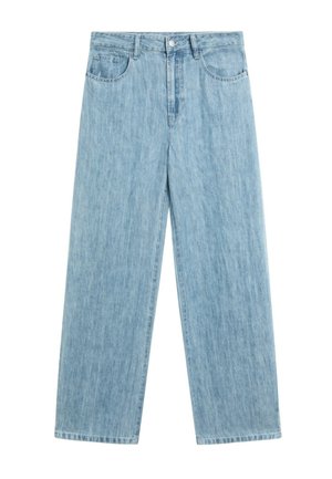Massimo Dutti, Straight leg jeans - light-blue denim