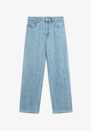 Massimo Dutti, Straight leg jeans - light-blue denim