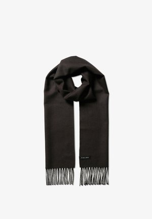 FALKE BASIC WOVEN WITH FRINGES UNISEX - Sciarpa - brown mel