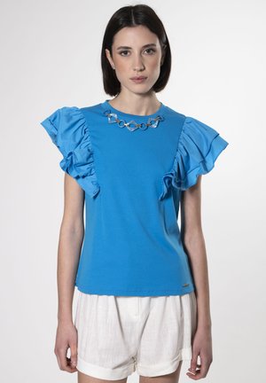 NECKLINE - T-shirt print - malibu