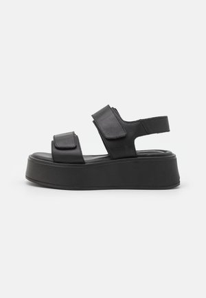 COURTNEY - Platform sandals - black
