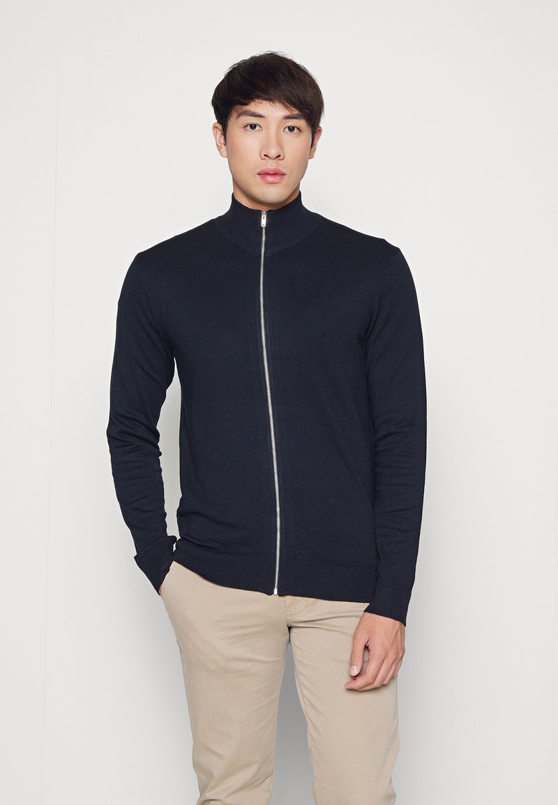 Lindbergh ZIP Gilet navy/bleu marine ZALANDO.FR