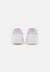 Saucony JAZZ COURT - Sapatilhas - white/pink