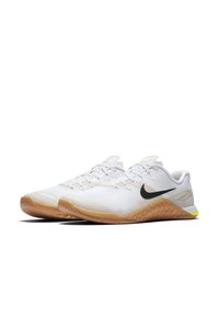Nike Performance METCON 4 - Trainingsschuh - white/light bone/gum medium brown