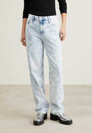 Calvin Klein Jeans 90'S STRAIGHT - Straight leg jeans - denim light