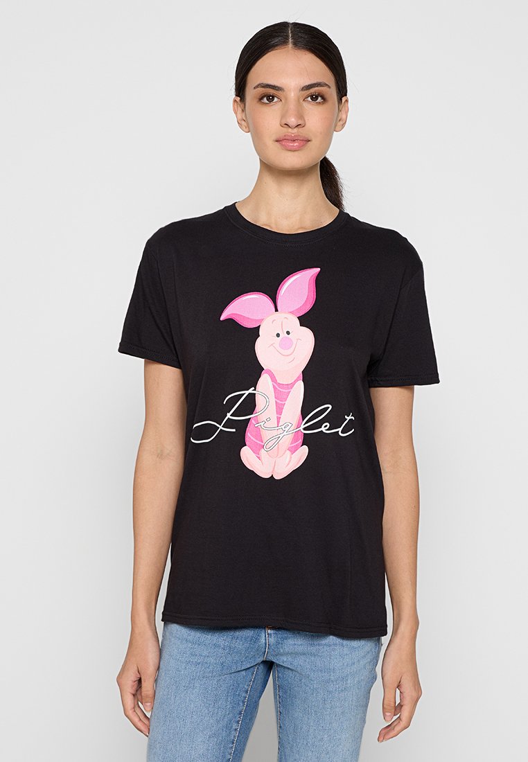 Disney T-shirt print zwart