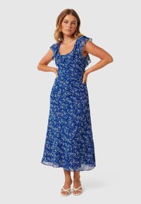 Forever New Petite RUFFLE COLLAR DRESS - Kjole - hartley
