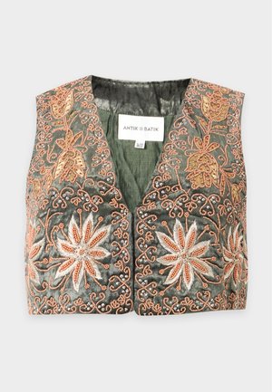 Antik Batik, ZENIA GILET - Veste sans manches - green