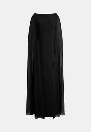 Lauren Ralph Lauren CAPE CHIFFON OFF THE SHOULDER GOWN - Pidulikud riided - black