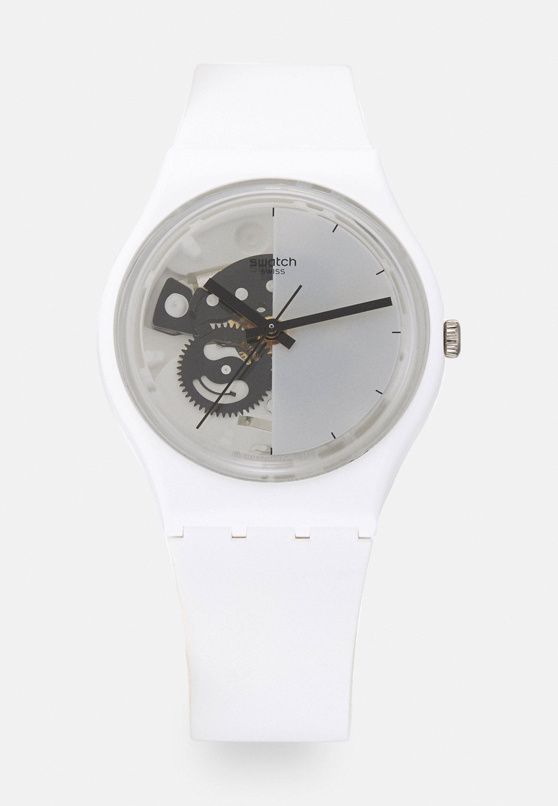 swatch black white