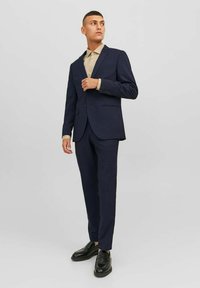 Jack & Jones JPRFRANCO CHECK  - Chaqueta de traje - perfect navy
