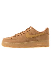 Nike Sportswear AIR FORCE 1 '07 - Tenisice - flax/wheat/light brown/black/team gold